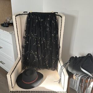 Beautiful Appliqué Skirt